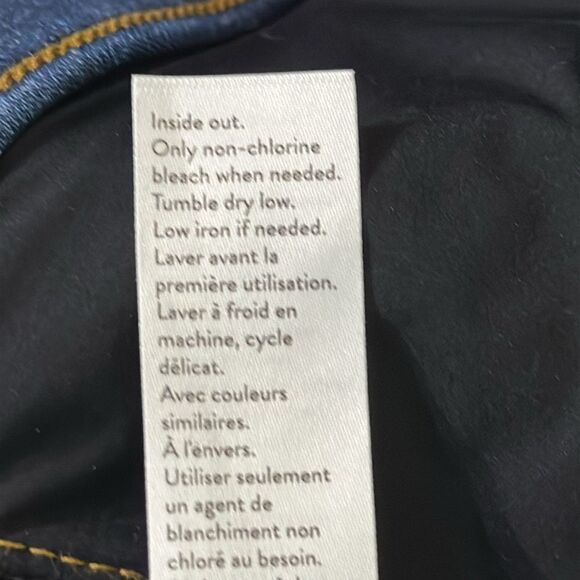 Spanx Jeans Size Large Pull On Distressed EUC - Picture 12 of 12